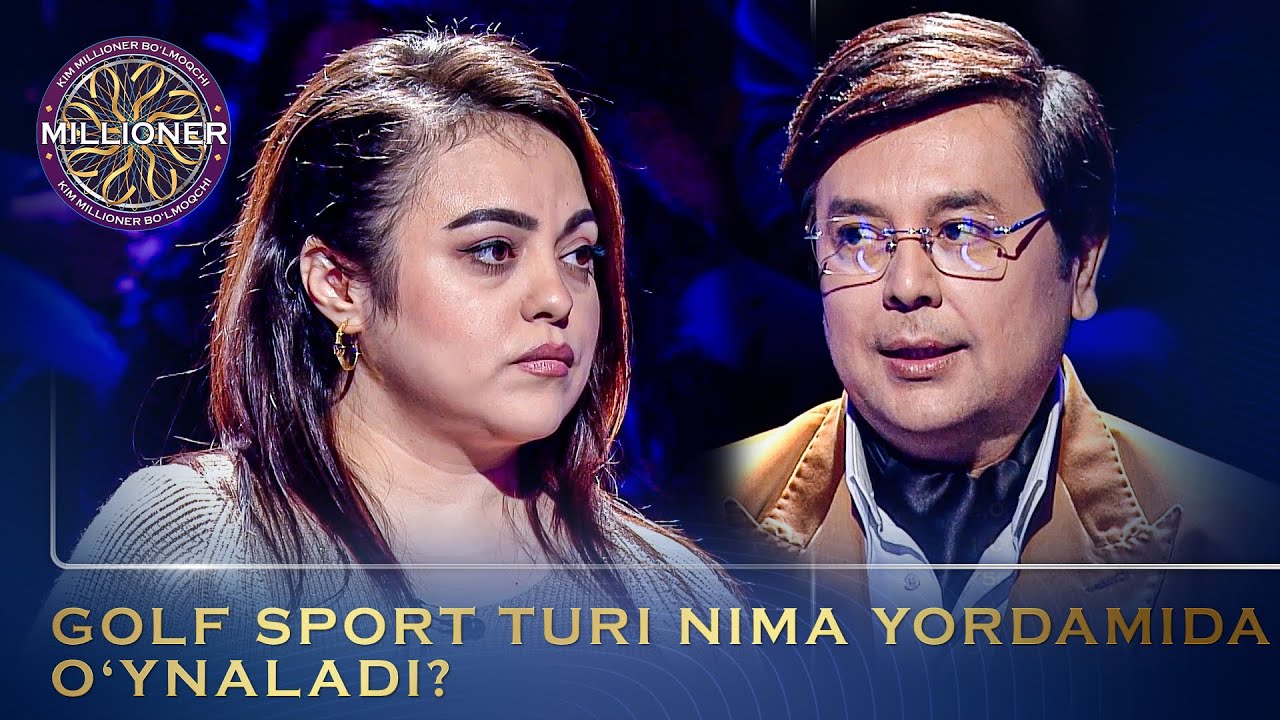 Kim Millioner Bo‘lmoqchi? - GOLF SPORT TURI NIMA YORDAMIDA O‘YNALADI?
