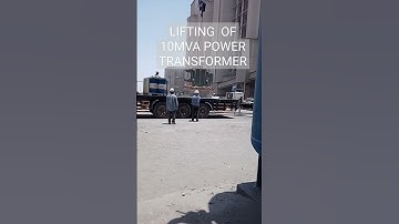 lifting of power transformer.