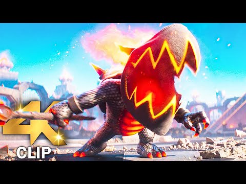 Mario Vs Fury Browser Jr - Fight Scene | THE SUPER MARIO GALAXY MOVIE (2026) Movie CLIP 4K