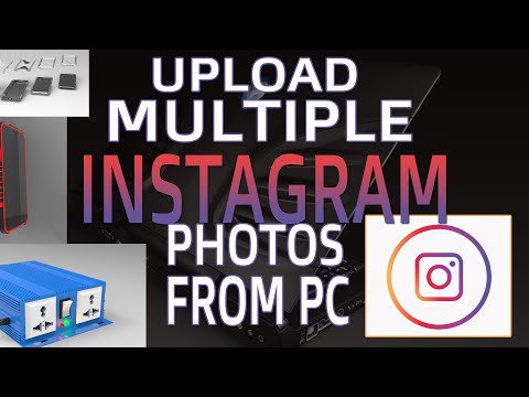 How To Upload Multiple Photos On Instagram From PC | Instagram hacks and tricks