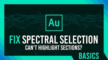 Fix Audition Ignoring Frequency Selection | Can