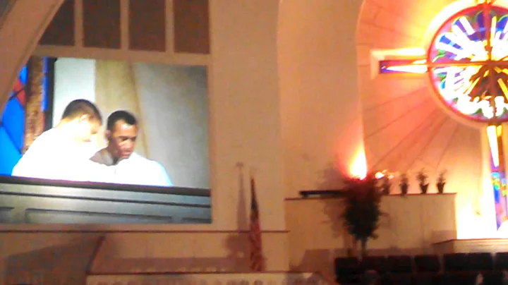 Red gets baptized