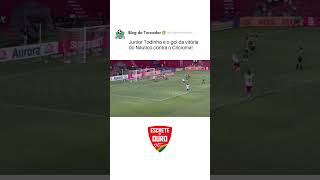 Gol do Náutico - Junior Todinho - Série B - Náutico 1x0 Cuiabá