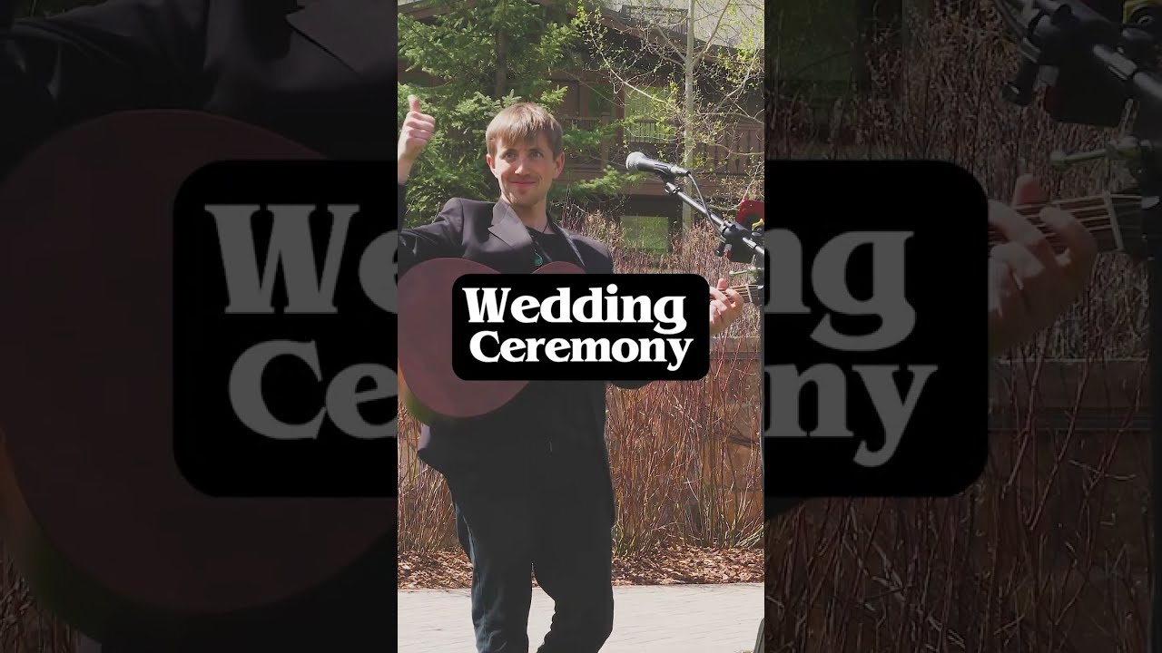 John Brewster | Live Acoustic Music at Your Wedding (Customized for You!)