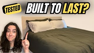 AMERLIFE King Bed Frame Review | Easy Assembly, Soft Upholstered Headboard & Is It Worth It?