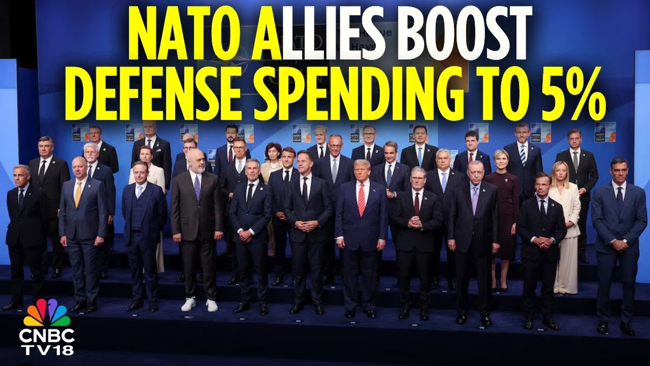 NATO Allies Agree To Higher 5% Defense Spending Target | N18G - YouTube