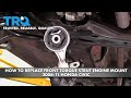 How to Replace Front Torque Strut Engine Mount 2006-11 Honda Civic