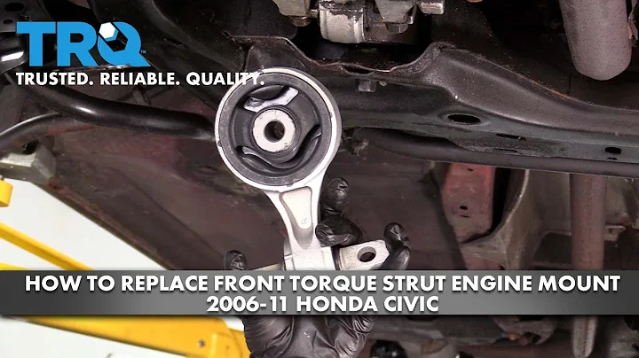How to Replace Front Torque Strut Engine Mount 2006-11 Honda Civic