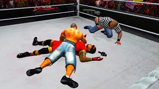 WWE SMACKDOWN VS RAW 2011 PS 3 EMULATOR ROAD TO WRESTLEMANIA JOHN CENA #8