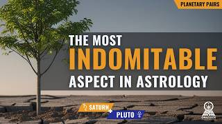 Saturn--Pluto Aspects: Pressure that Makes Diamonds