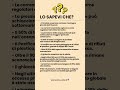 Lo sapevi che?