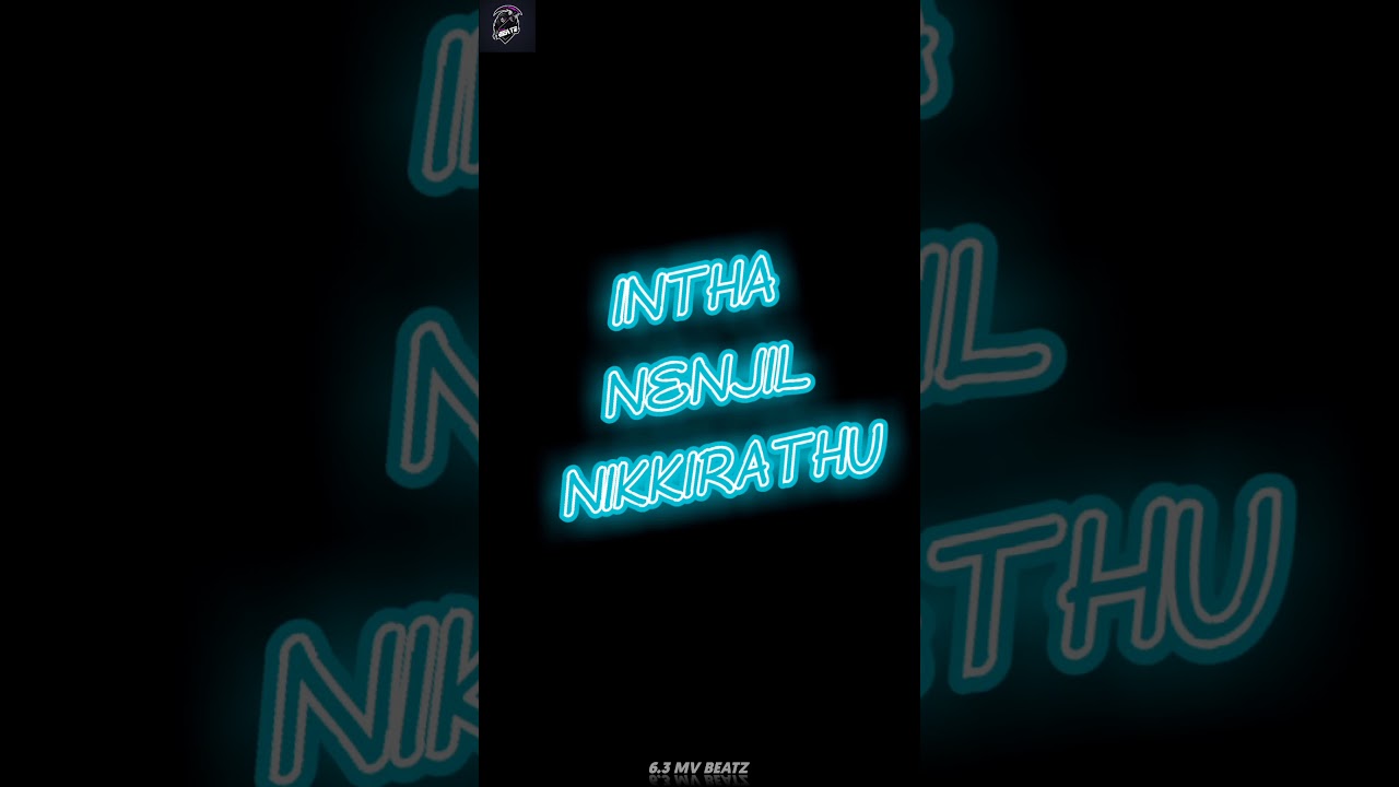 Tamil love song black screen videos love song lyrics green screen