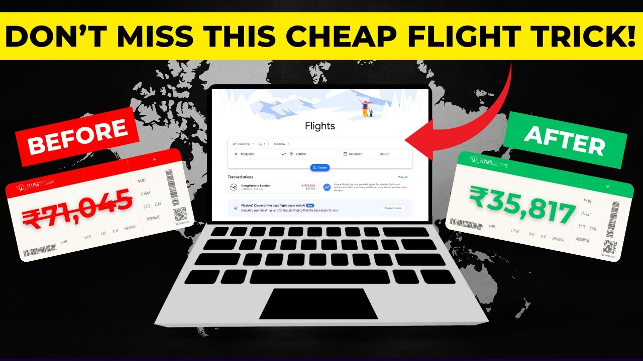 How to Book CHEAP International Flights from India | Travel Hacks & Tips How to Book CHEAP International Flights from India | Travel Hacks & Tips
