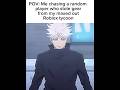 Can’t run lil bro #meme #jujutsukaisen #anime #roblox #subscribe #shorts #like