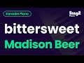 Madison Beer Bittersweet Piano Karaoke mp3