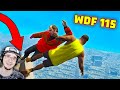 Лютые приколы в играх ► WDF 115 - Как спуститься с крыши? | Реакция