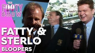 Fatty & Sterlo's old school outtakes & bloopers! | Best of The Footy Show