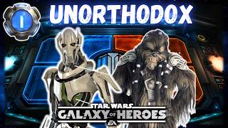 But What About the Droid Attack on the Wookiees 5v5 GAC Kyber 1