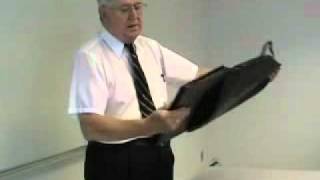 Lectern Media Cart in Mahogany FoldingLectern.wmv