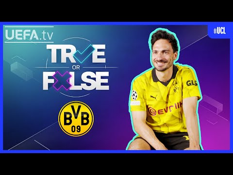 Dortmund's HUMMELS play TRUE OR FALSE | #UCL FINAL