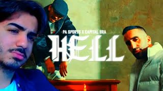DIE LINE WAR KRANK 🎶 PA SPORTS X CAPITAL BRA - HELL REACTION
