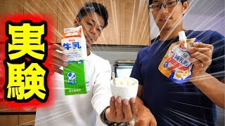 【実験料理】牛乳を揉んでアイスクリームが出来る？