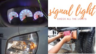 Signal Lights Secret at mga ilaw sa sasakyan