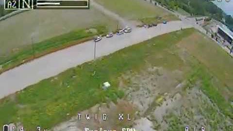 BetaFPV Twig XL chasing E-Flite P51