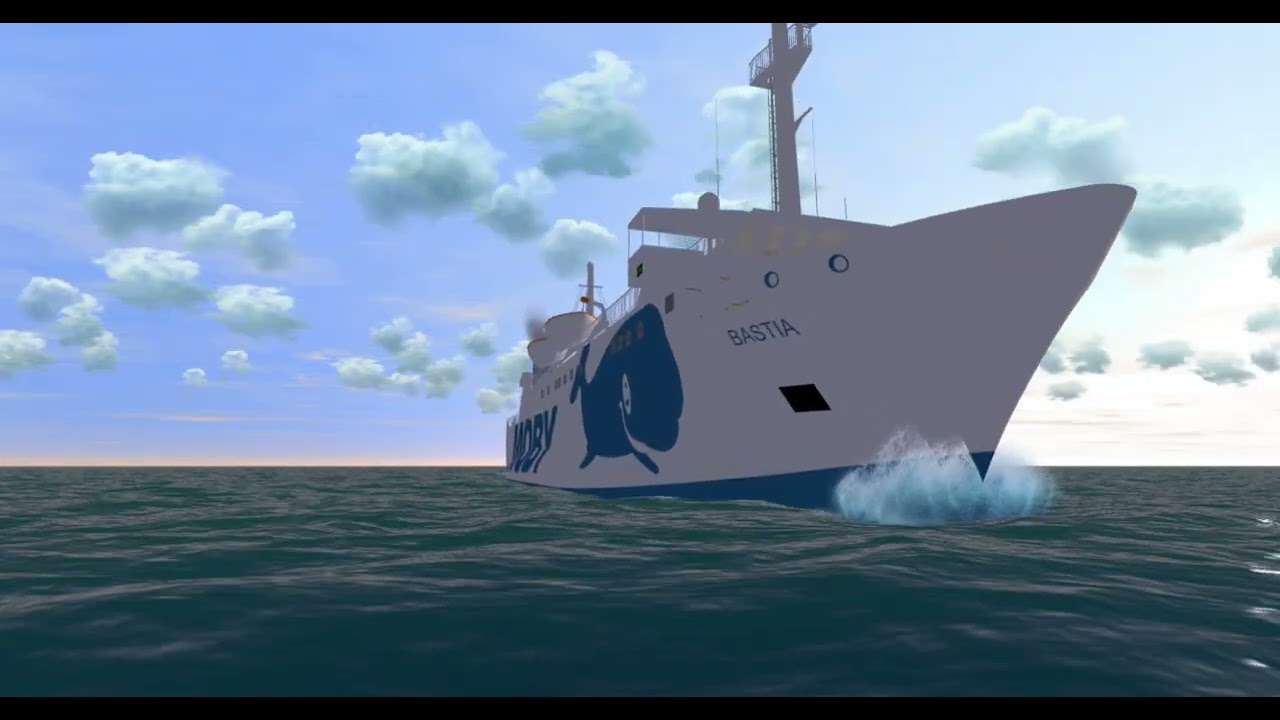 TRAVERSATA della MOBY BASTIA sulla BASTIA-LIVORNO - Traghetti Italiani