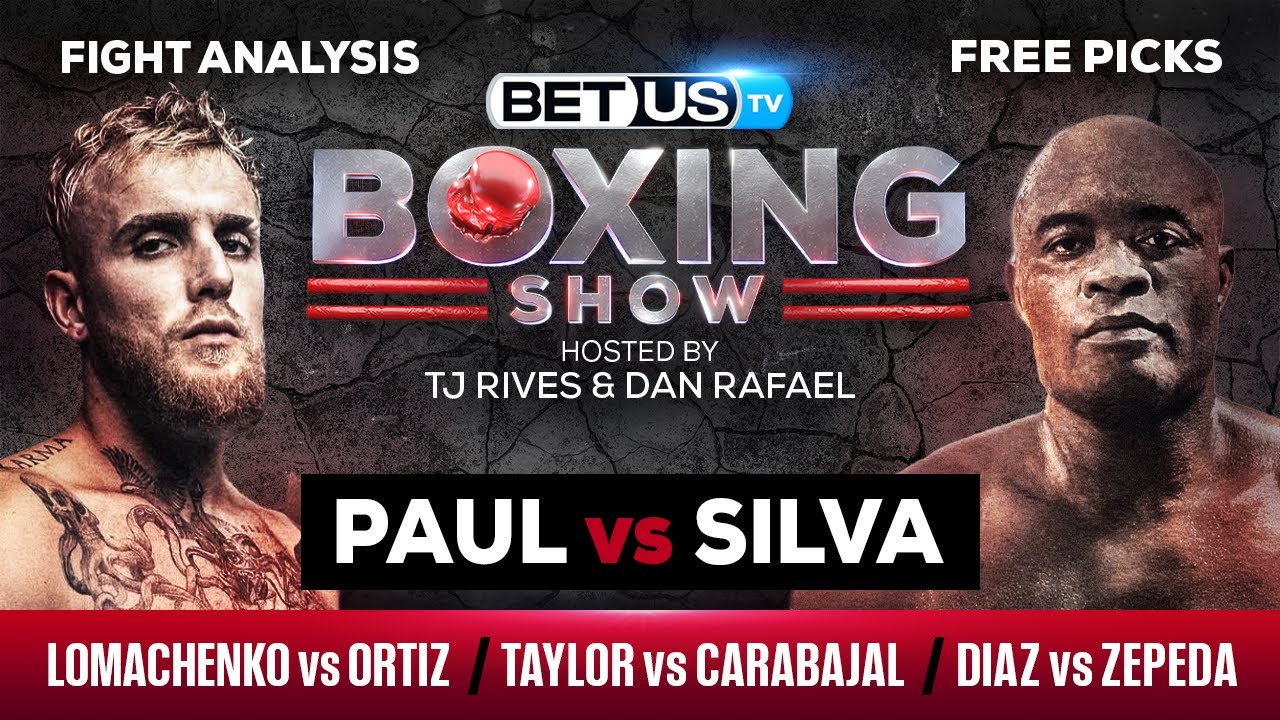 Paul/Silva + Lomachenko/Ortiz + Taylor/Carabajal + Diaz/Zepeda Boxing Picks, Predictions and Odds