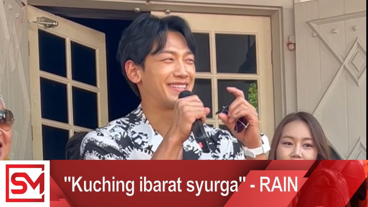 Lebih 2 ribu peminat membanjiri Kompleks Mahkamah Lama Kuching Sarawak untuk menyaksikan RAIN