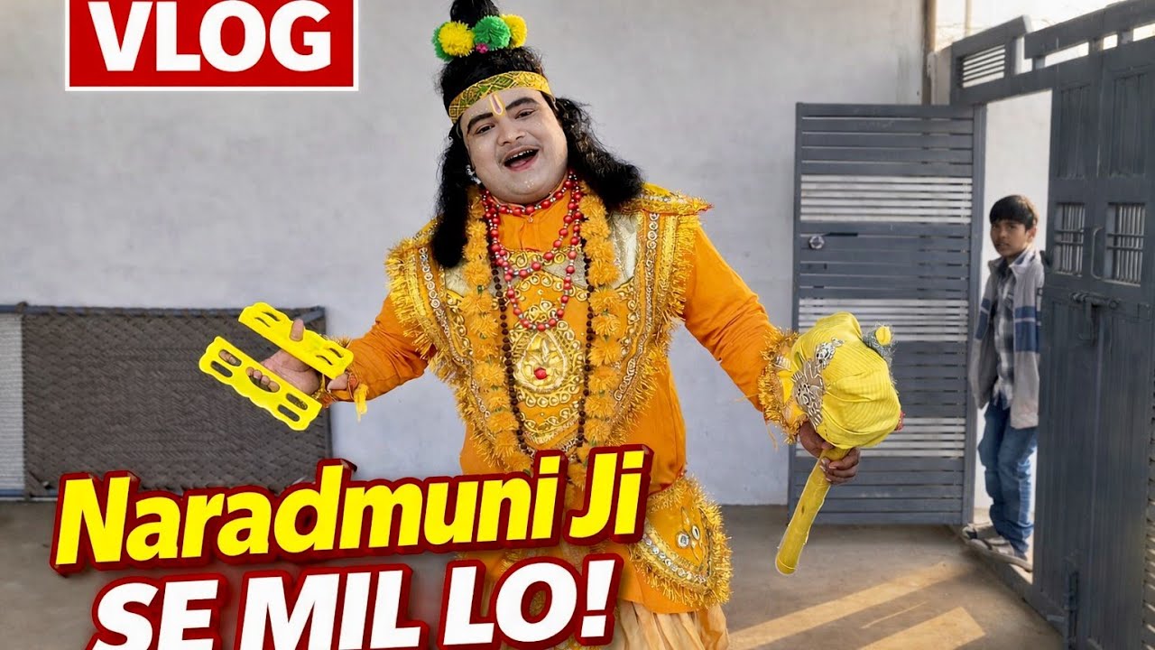 Aaj to naradmuni ji aa gaye 🤓🤓 