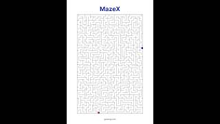 Free Printable Maze for Adults #27 | Advanced Brain Teaser