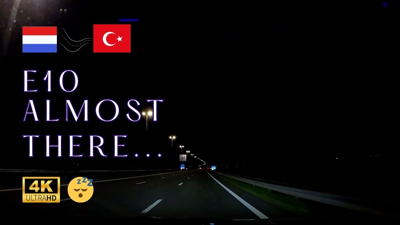 ASMR Night Drive BMW M750e | Sıla Yolu 2025 NL to TR | Bulgarian Highway Sofia and Burgas Roads