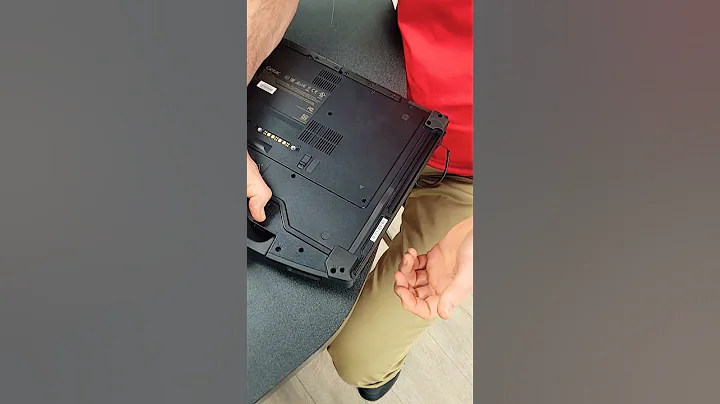 How do you replace the SSD in a Getac S410? #shorts #ytshorts