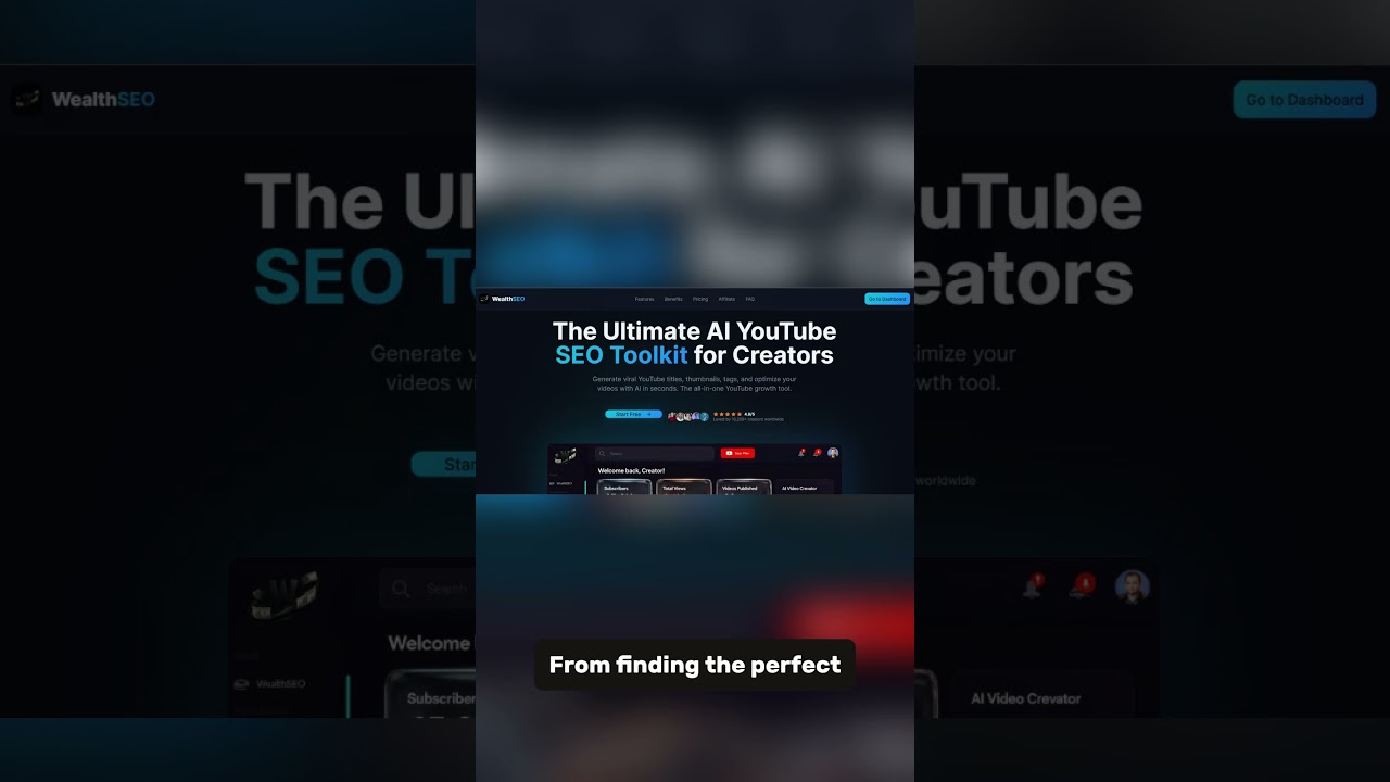 Free AI YouTube Title Generator – Grow Your Channel Faster (WealthSEO Demo)