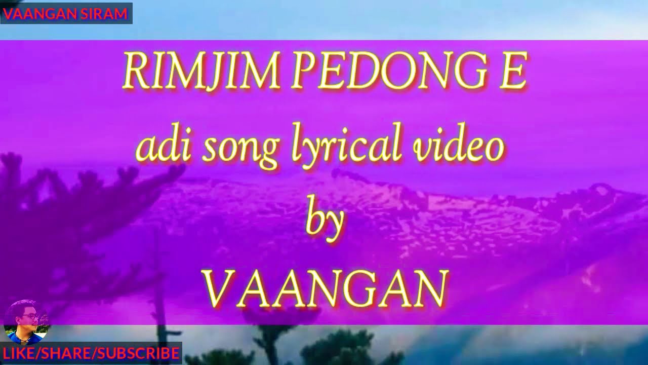 Rim jim pedonge adi Song lyrical video