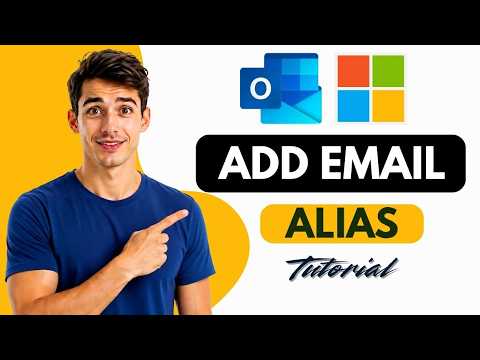 How to Set an Email Alias in Outlook [In 3 Minutes]