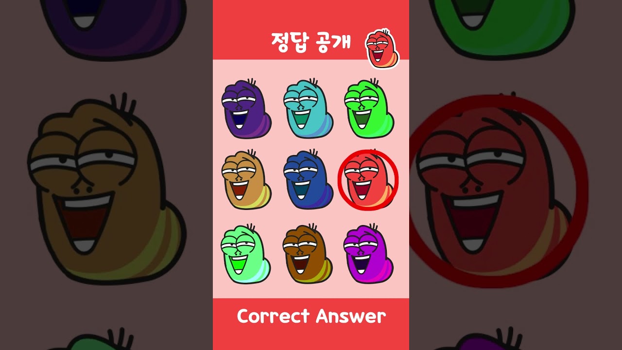 Find color(3) I LARVA I GAME