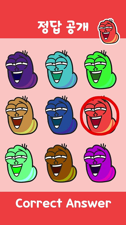 Find color(3) I LARVA I GAME