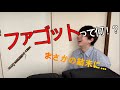 【吹部必見！】第一回　ファゴットグランプリ！