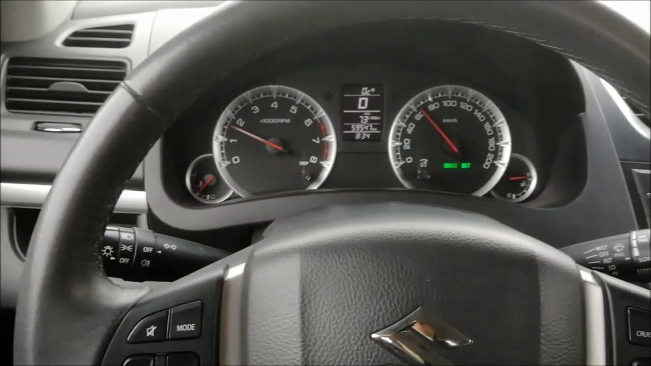 Suzuki Swift, работающий cruise control YouTube