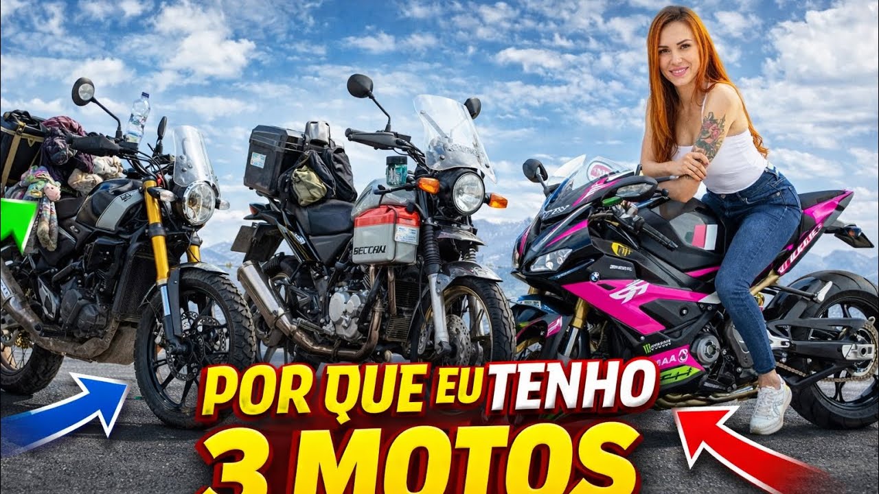 Apresentando minhas motos - Celina Martins 