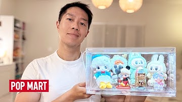 BUILDING INSTEAD OF UNBOXING! Pop Mart 100% Lighted Display Container Case for Labubu and Chit Chat