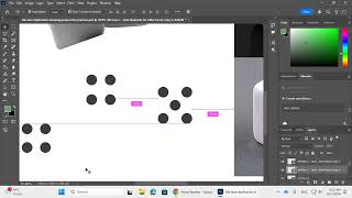 Duplicating, Aligning, and Skewing in Photoshop 2025