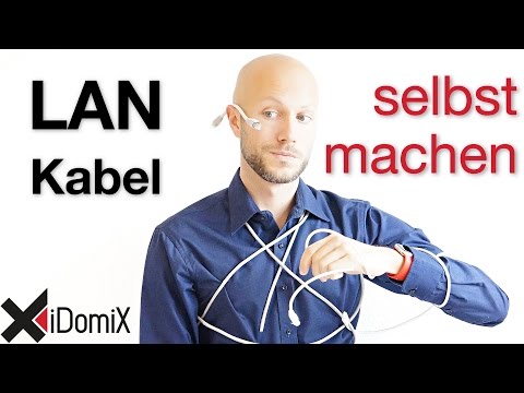 Video: Wie verdrahte ich ein LAN-Kabel?