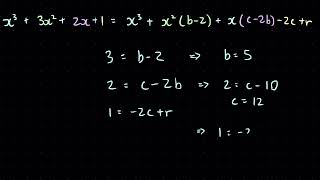 Equating Coefficients to solve Polynomial Equations + Shortcut Method