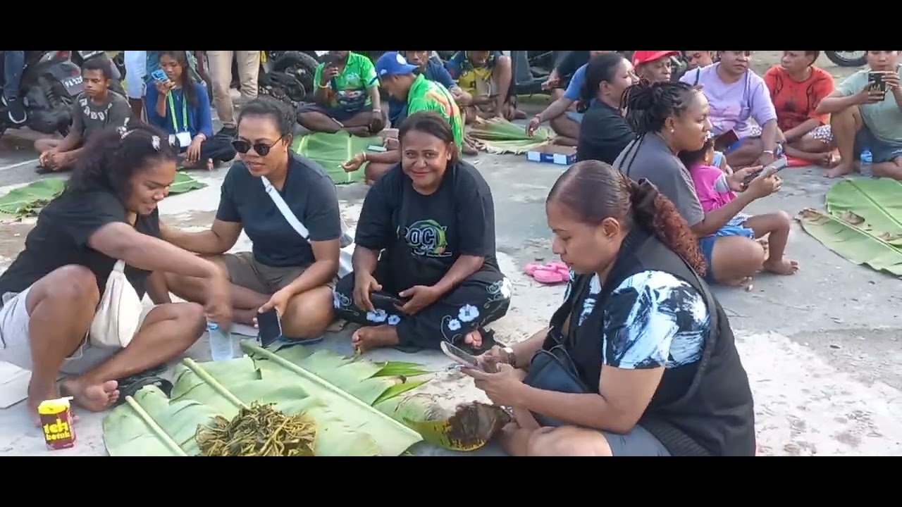 PESPARAWI XIV SE TANAH PAPUA DI KEEROM 2024 ; AREA PENGINAPAN SMK NEGERI 1 KEEROM ; 7/12/2024