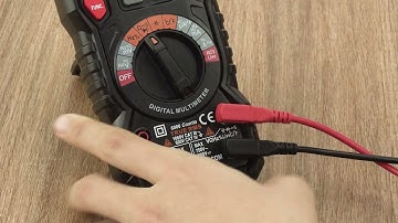 How to use HT118A multimeter to test resistance?