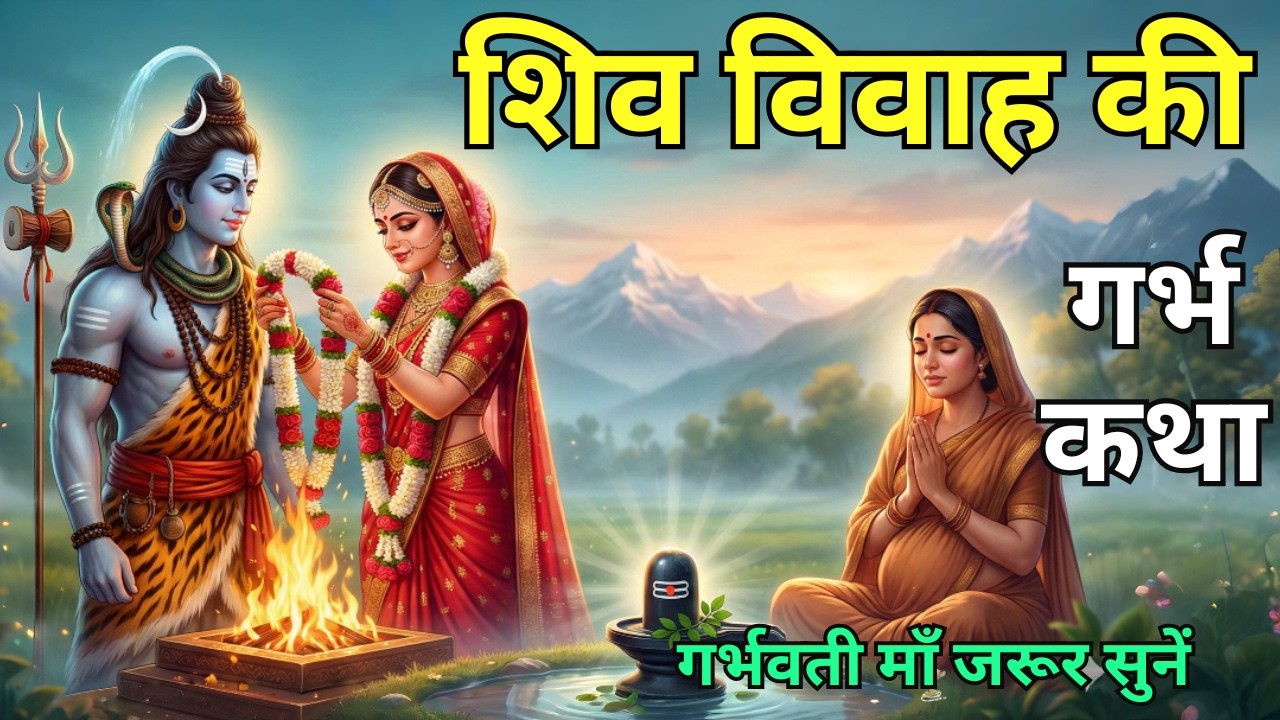 शिव विवाह की अद्भुत गर्भ कथा | Shiv Parvati Vivah Garbh Katha | Mahashivratri Garbh Sanskar Katha